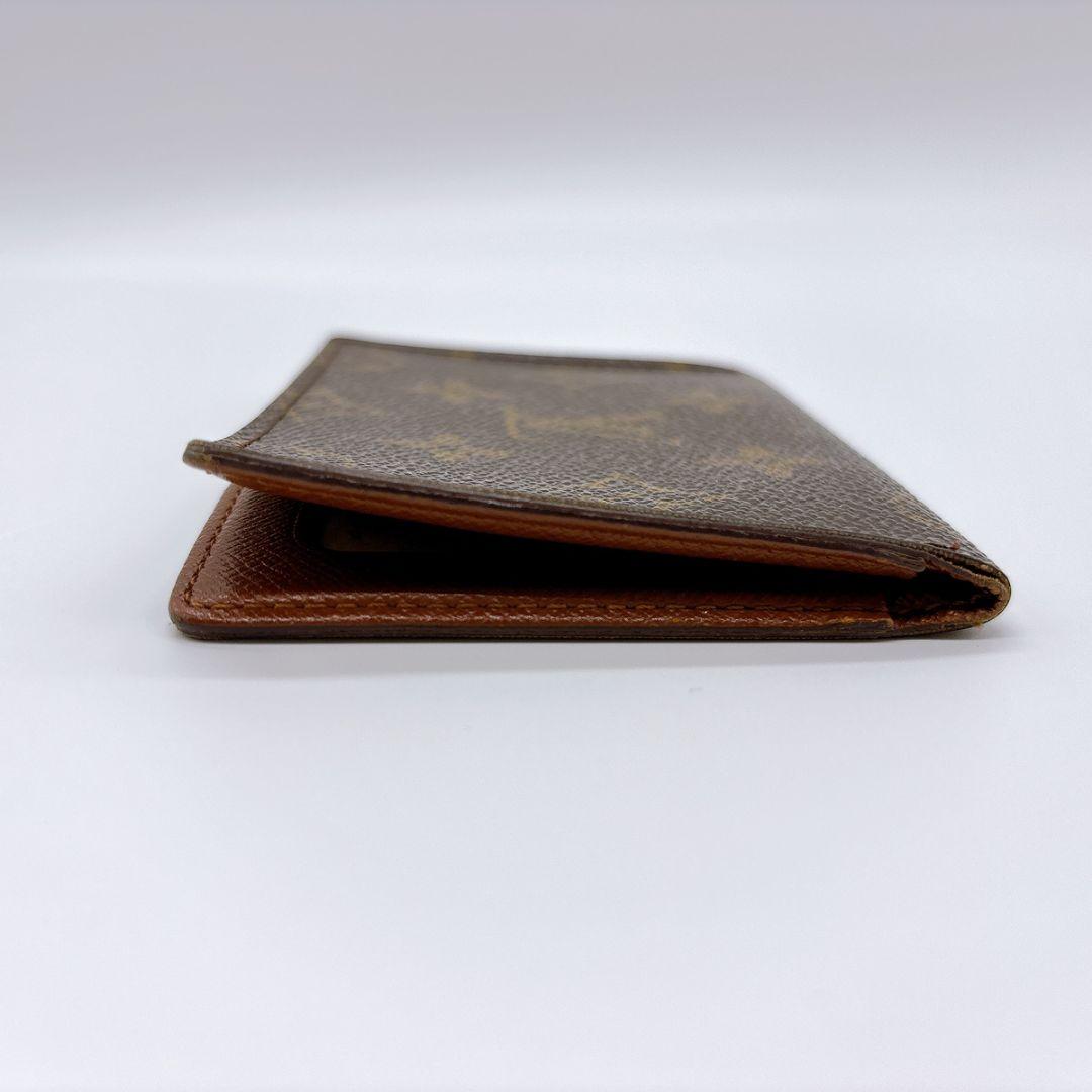 ルイヴィトン　パスケース　モノグラム　ポルト　2カルト　定期　名刺　カードケース