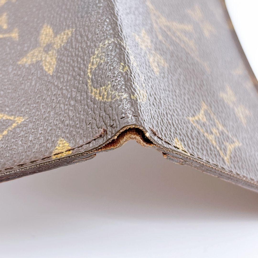 ルイヴィトン　パスケース　モノグラム　ポルト　2カルト　定期　名刺　カードケース