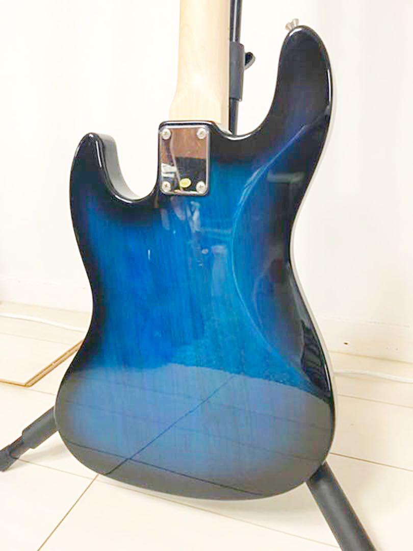 超美品 エレキベース シースルーブルー バッカス 0J8oI-m42187105474 bacchus WJB-330 最安値挑戦