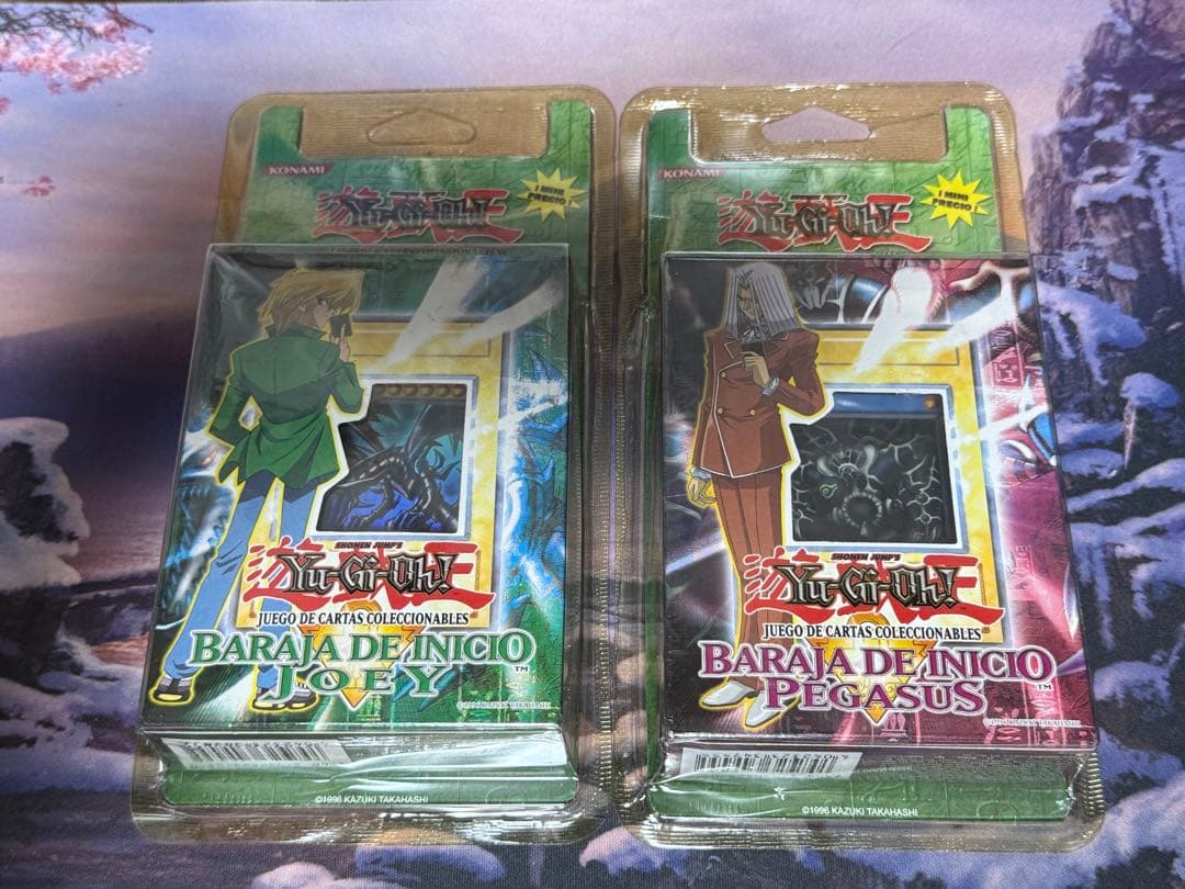 遊戯王/ストラク/スペイン語/城之内/ペガサス/各1個①