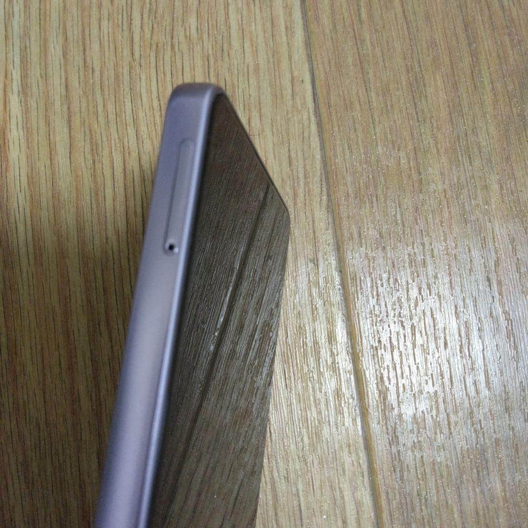 パープル スマートフォン 6.5インチ デュアルカメラ