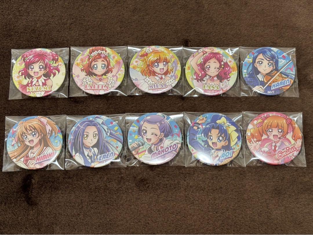 【通販 人気】 プリキュア 春フェス アイドルプリキュア缶バッジ 缶バッジ ピンズ・ピンバッジ・缶バッジ