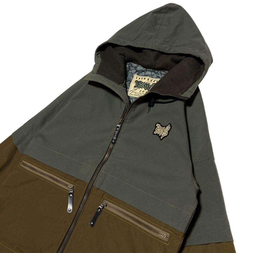 90s Vintage テック ギミック マウンテンパーカー ジャケット スノボ