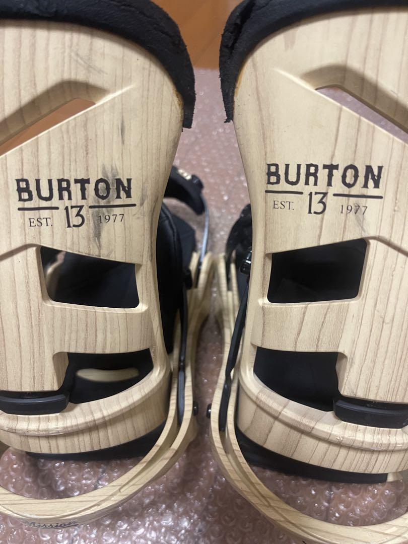 Burton ミッション　EST バインディング Mサイズ　オシャレカラー