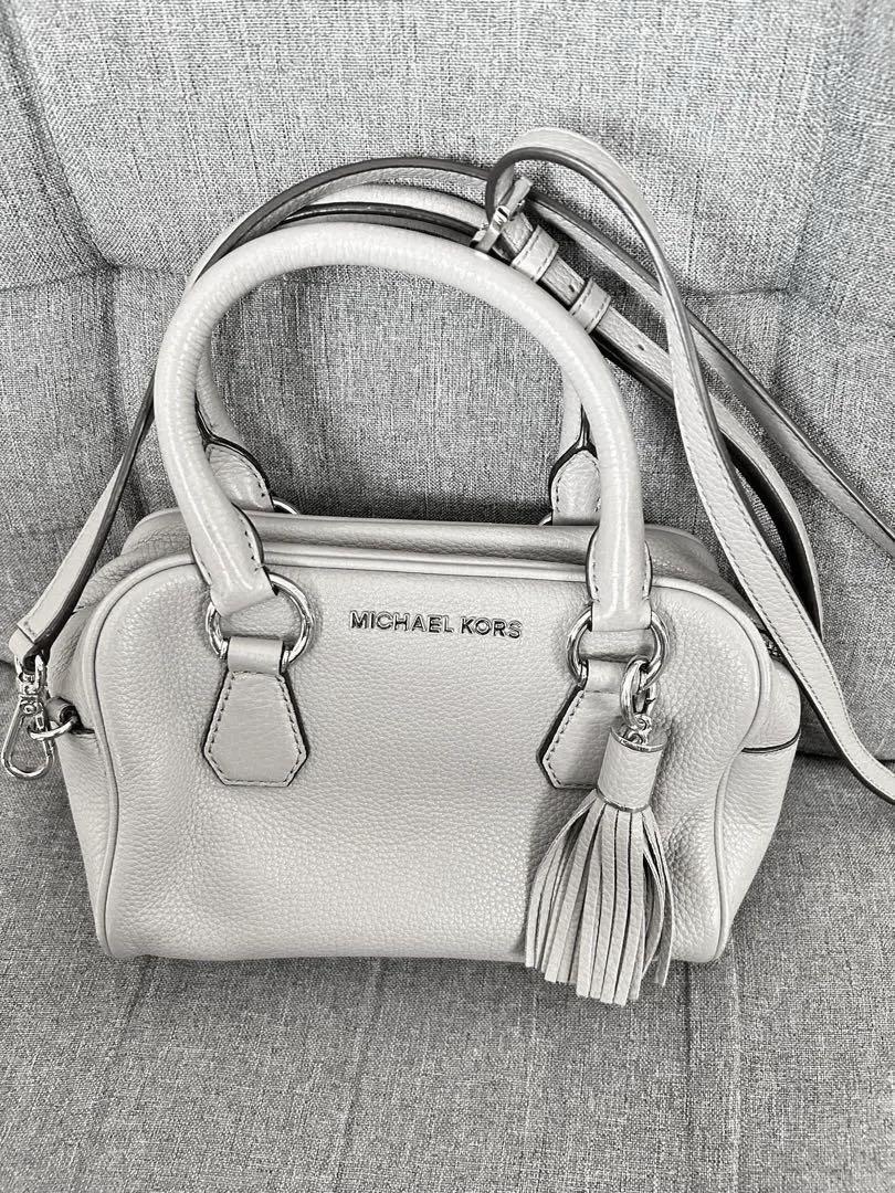 MICHAEL KORS グレー ショルダーバッグ 2way 美品 - メルカリ