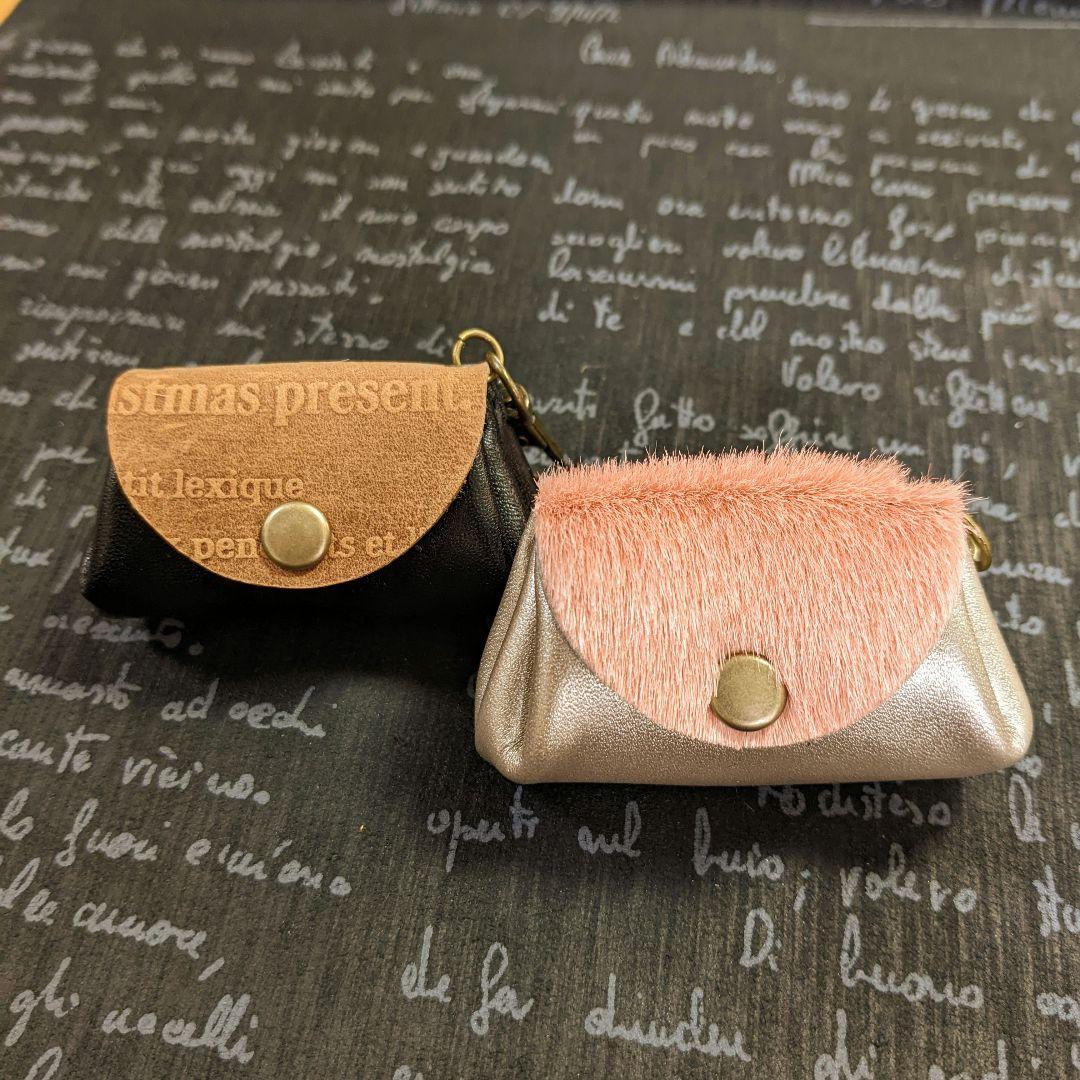 【SALE】 あんな様オーダー】本革のちっちゃなちっちゃなアコーディオン 財布・ケース・小物入れ