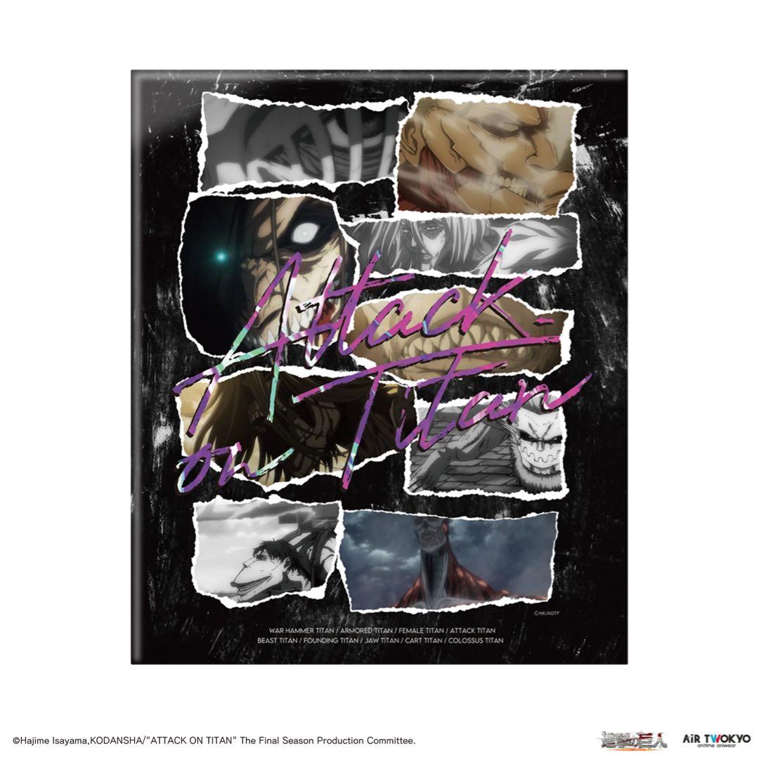 進撃の巨人 AIR TWOKYO 九つの巨人 アートボード 限定品通販サイト