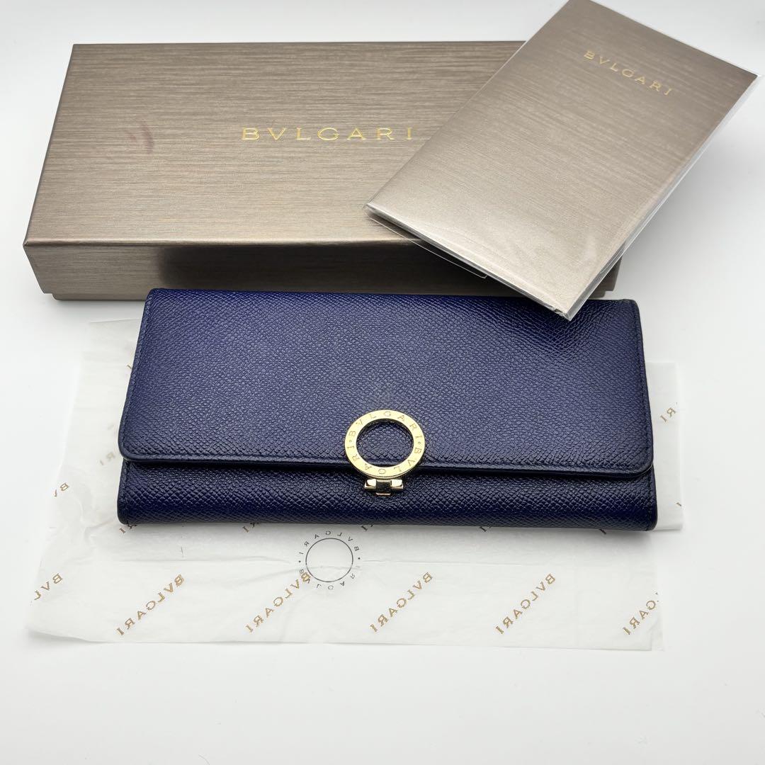 付属品✨ブルガリ 長財布 ロゴクリップ ビーゼロワン サークルロゴ レザー