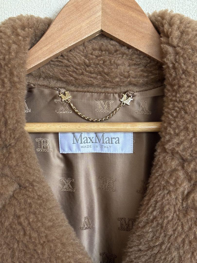 マックスマーラ Max Mara MAX MARA ケープ NEWABAVO ニューアバボ テディベア （NEWABAVO-001/キャメル）