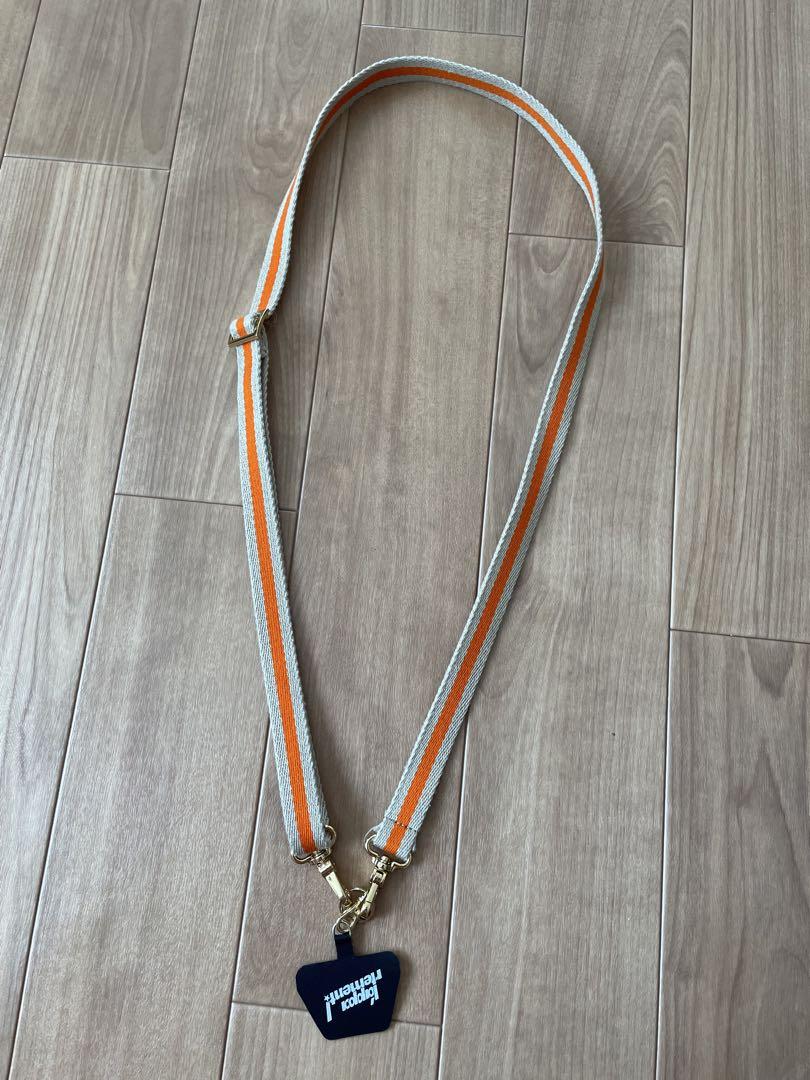 アパルトモン phone strap holder オレンジ - メルカリ