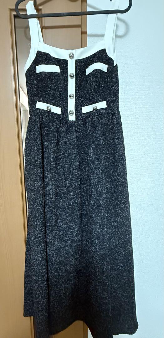 ワンピース Herlipto Verona Tweed Long Dress
