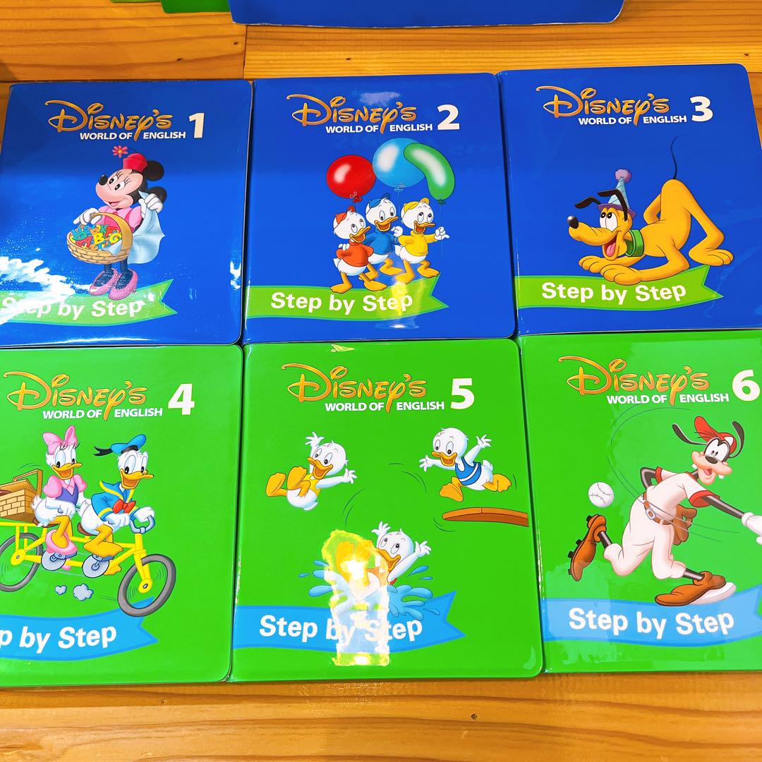 Disney - ディズニー英語システム【美品！】 Step by Step 揃ってます DWE ディズニー英語 システム Step by Step DVD 7巻 - メルカリ