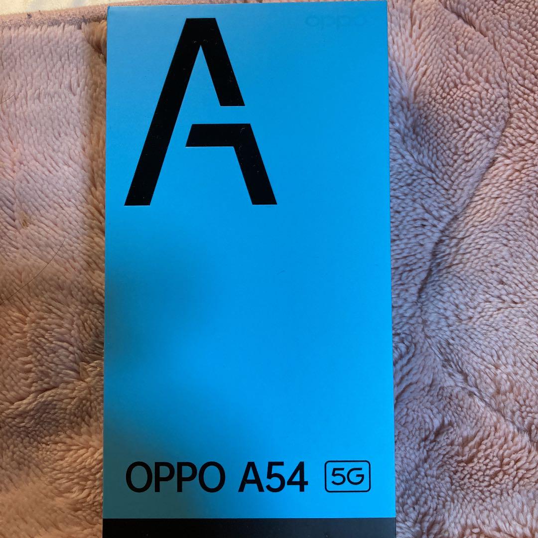 ブルー系大注目 OPPO A54 5G CPH2303 デュアルsim・simフリー版