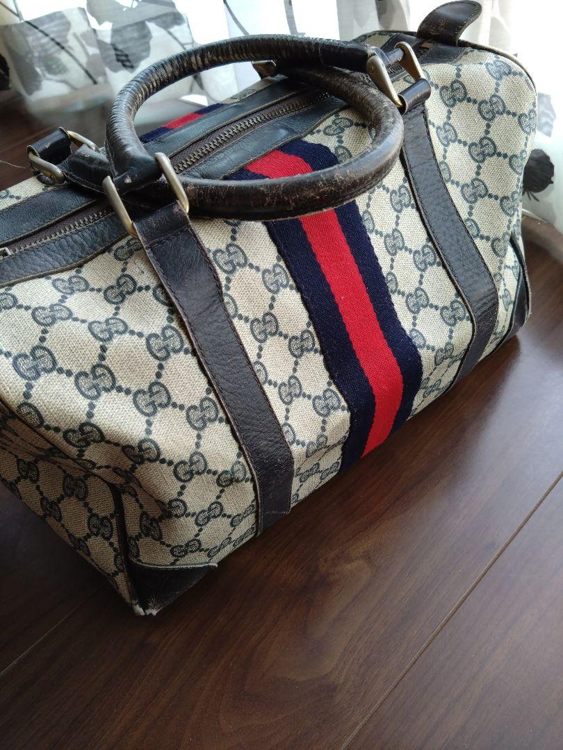 GUCCI　ボストン　シェリーライン　グッチ　オールドグッチ