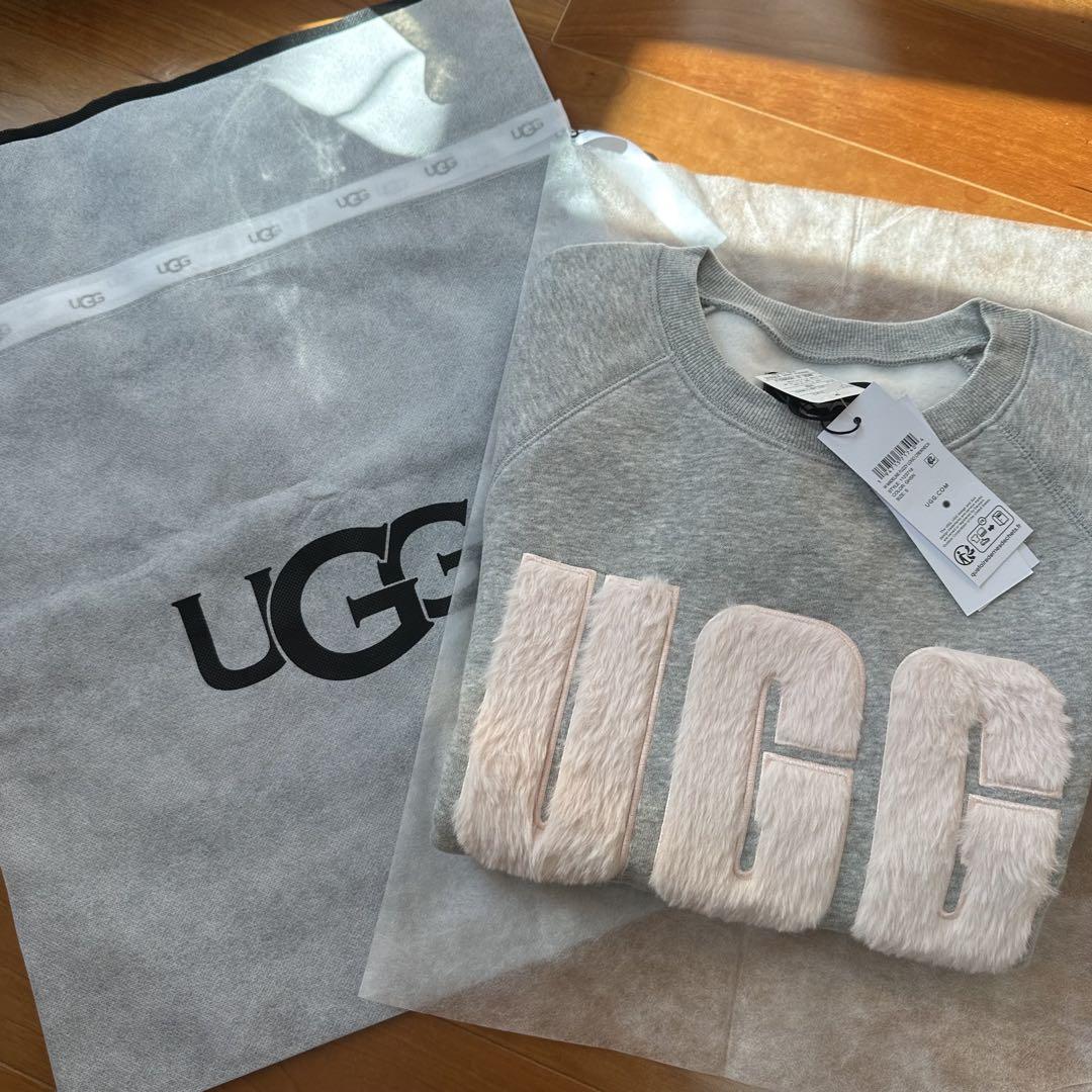 UGG Madeline Fuzzy Logo Crewneck Sサイズ