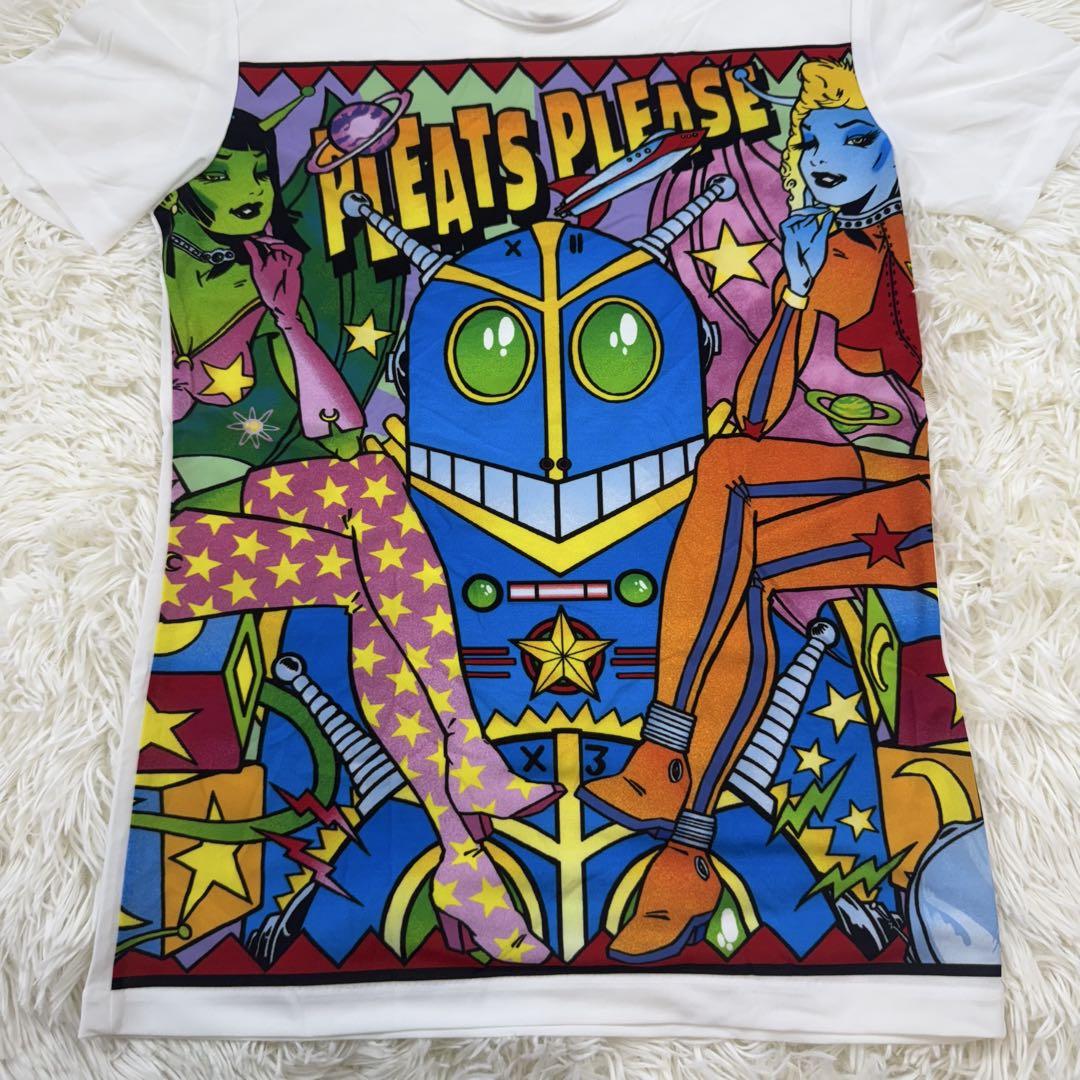 激レア✨ プリーツプリーズ Tシャツ コミックプリント アメコミ キャラクター 激レア プリーツプリーズ Tシャツ コミックプリント アメコミ