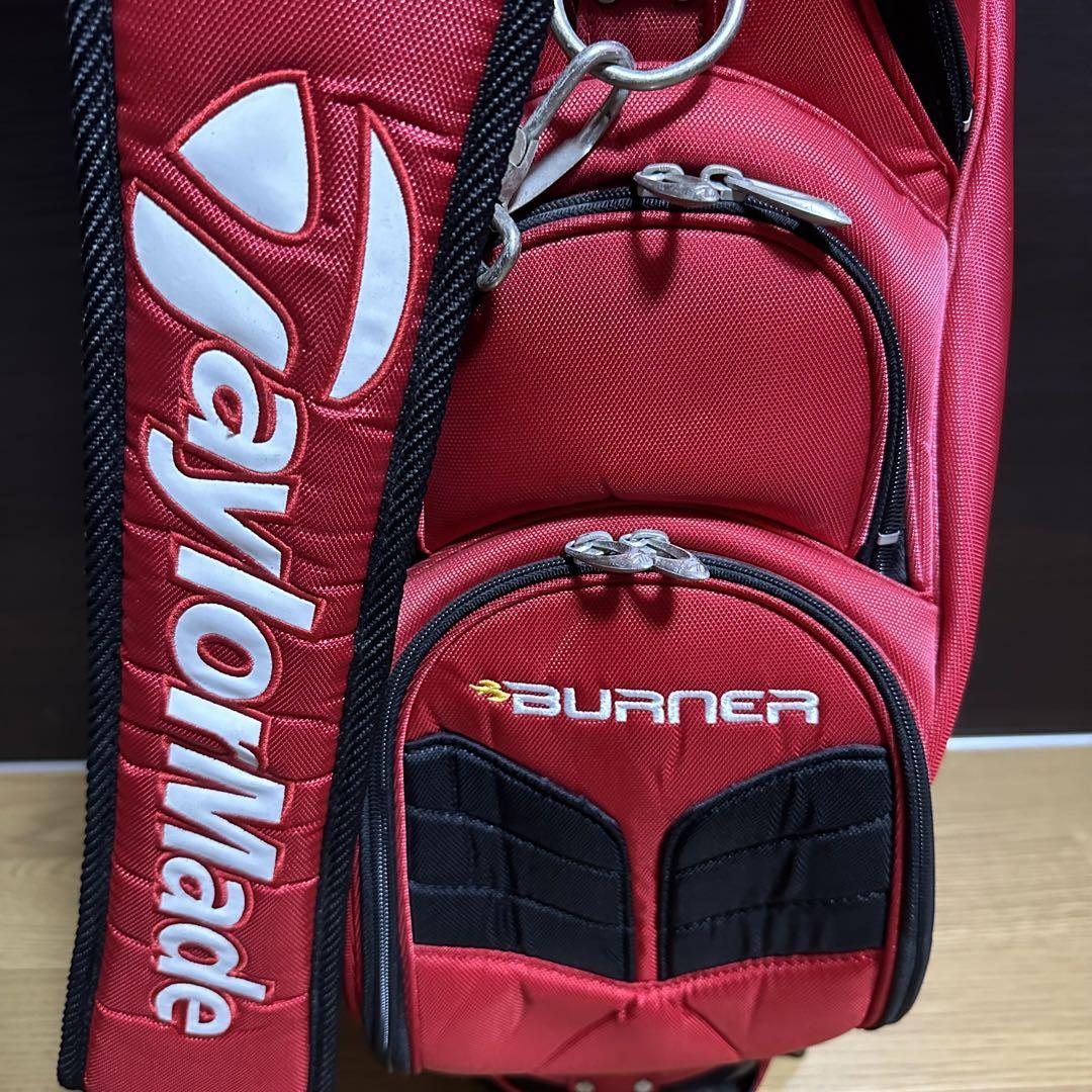 TaylorMade Burner ゴルフ キャディバッグ 赤 6分割