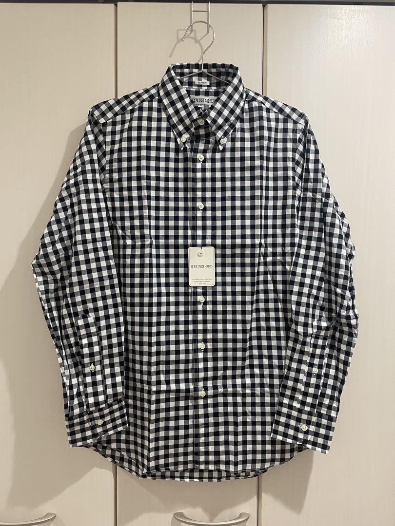 未使用 INDIVIDUALIZED SHIRTS BIG GINGHAM
