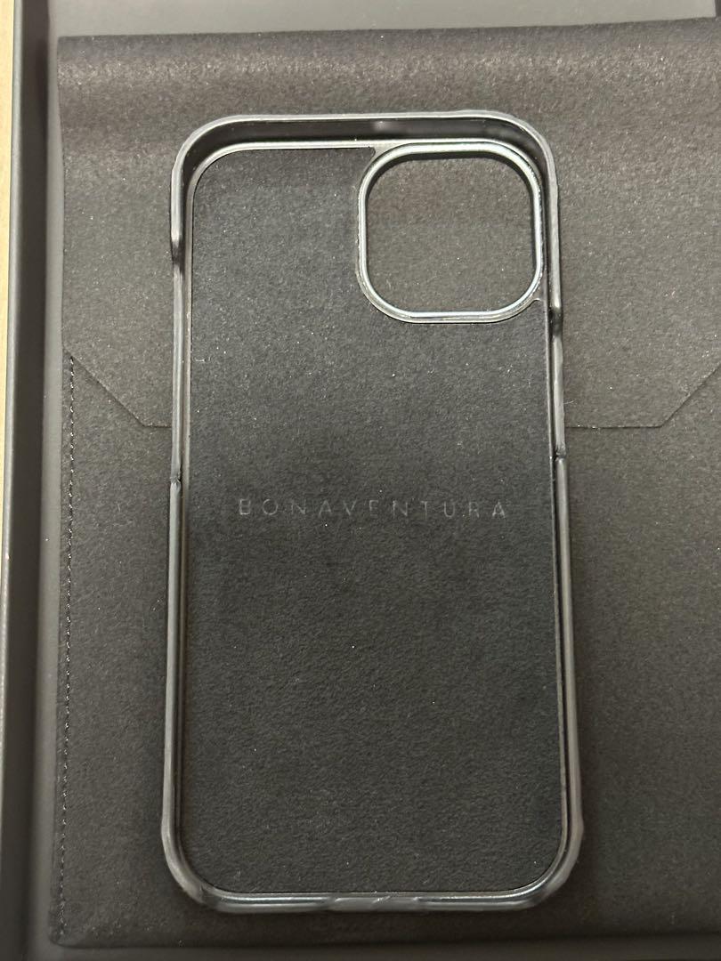 新品未使用　ボナぺンチュラ　iPhone15 スマホケース　ブラック 新品未使用 ボナぺンチュラ iPhone15 スマホケース ブラック