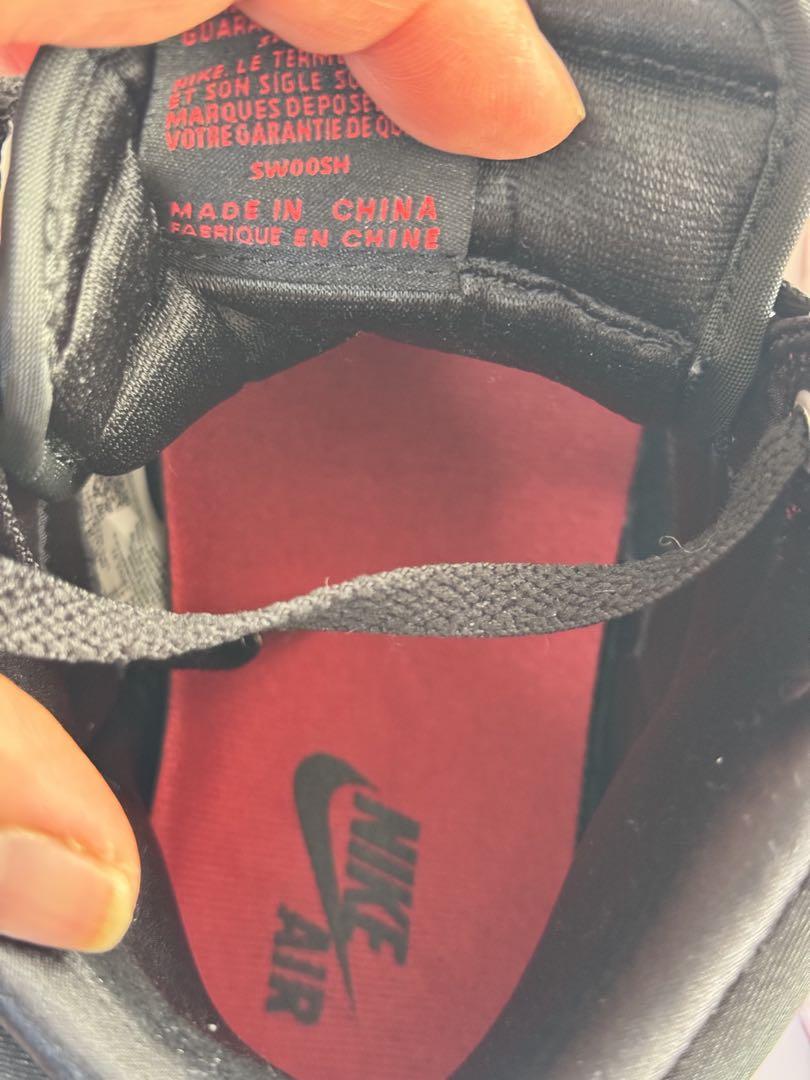 【中古】NIKE AIRジョーダン1ハイ　サテンブレッド【28cm】