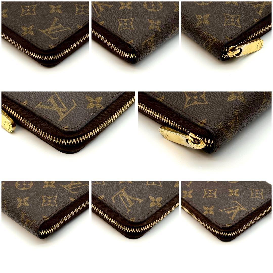 【超極美品】 ルイヴィトン モノグラム ジッピーウォレット カード8枚 長財布