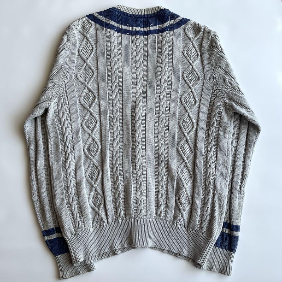 Maison Martin Margiela ペイント ニットカーディガン