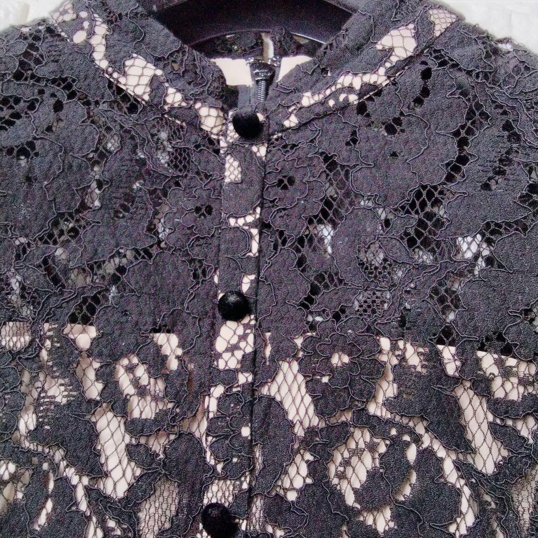 美品♪ セルフォード CELFORD 総レース マーメイド ロングワンピース M