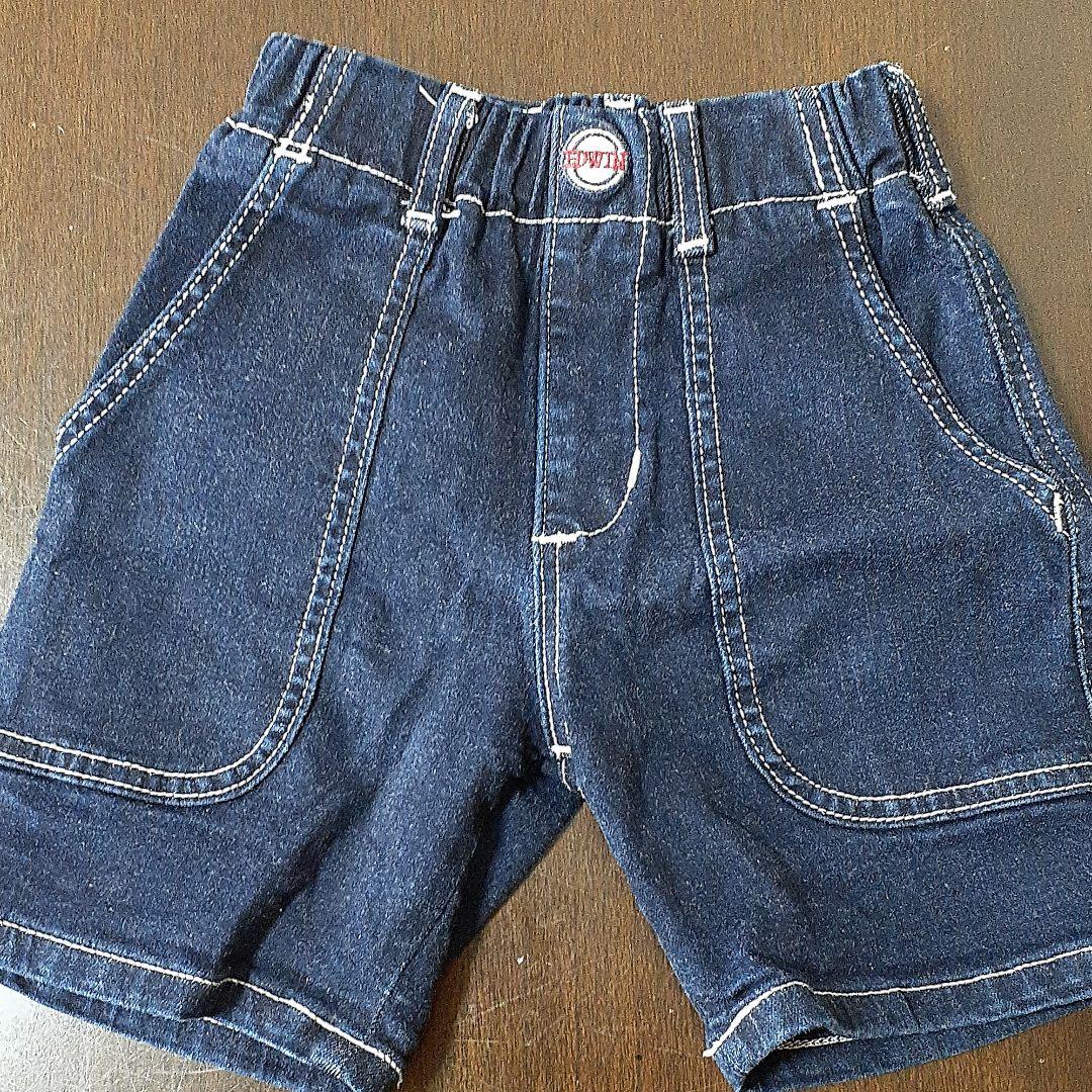 EDWINエドウィン100デニムパンツ 短パン 半ズボン ショートパンツ ボール