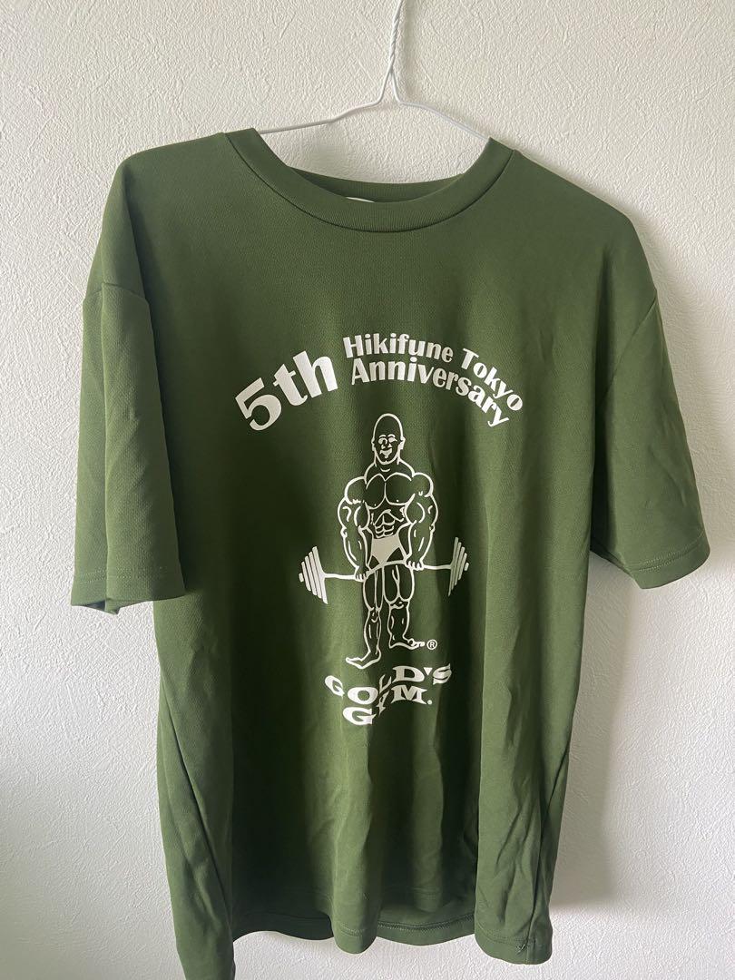 ゴールドジム 東京表参道店　限定記念アニバーサリーTシャツXL 未使用新品 ゴールドジム 東京表参道店 限定記念アニバーサリーTシャツXL 未