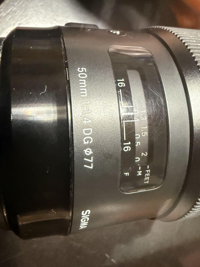 SIGMA 50mm F1.4 DG HSM Art [キヤノン EOS用]