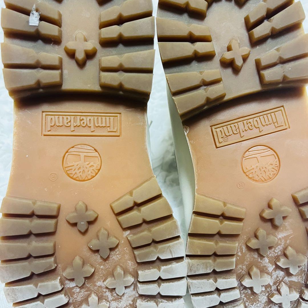 Timberlandティンバーランド ブーツ ホワイト 6インチ 23 レザー