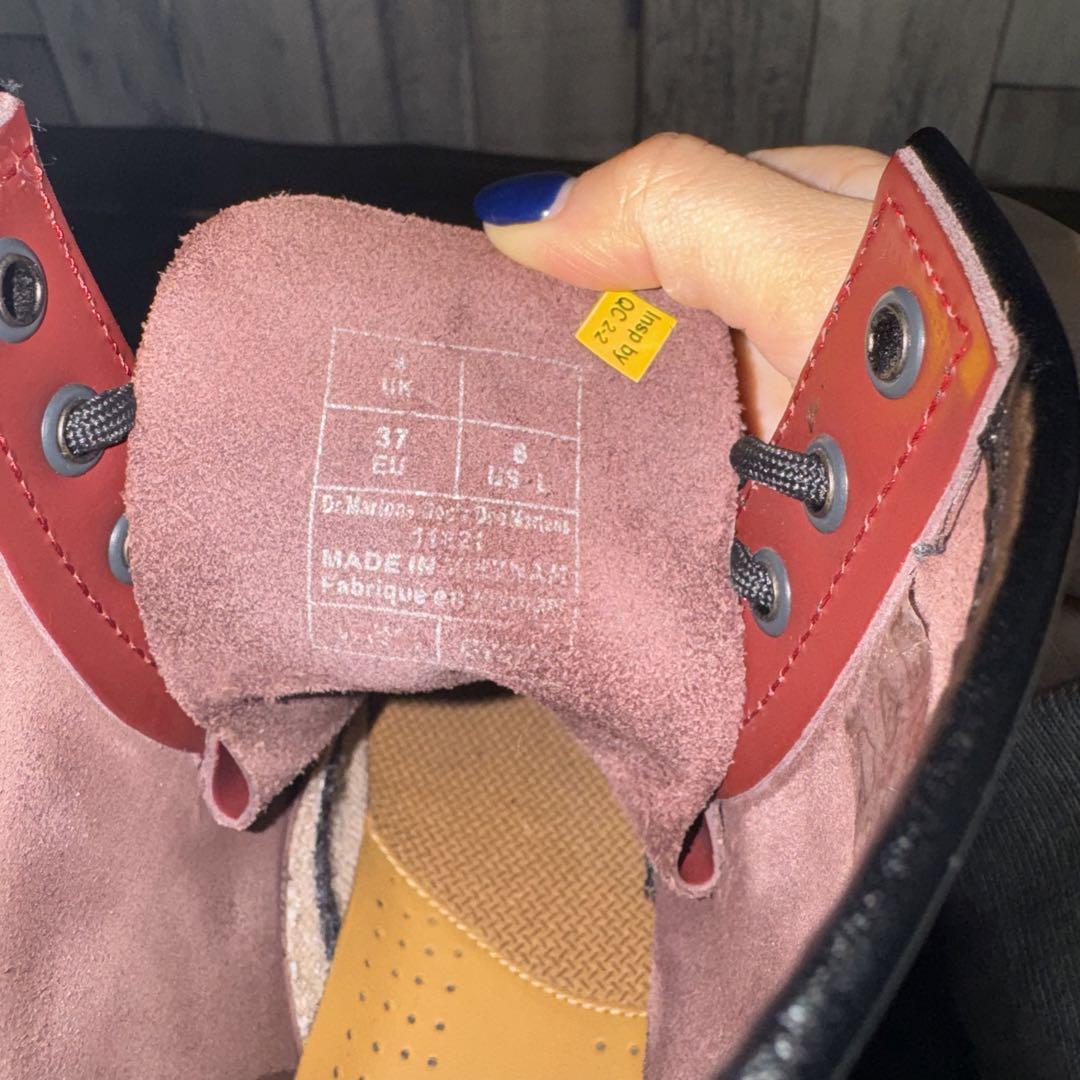 Dr.Martens ブーツ 8ホール チェリーレッド 23cm UK4
