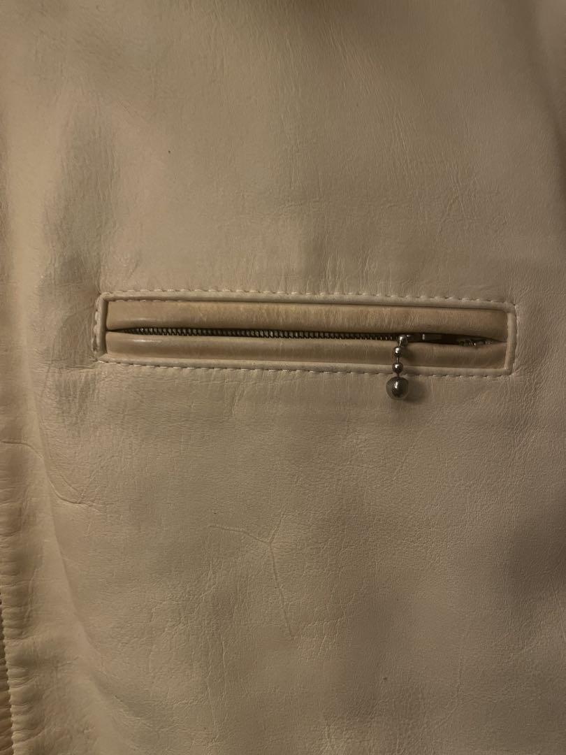 【エスプリ】90s A.P.C アーペーセー　フランス製　レザージャケット