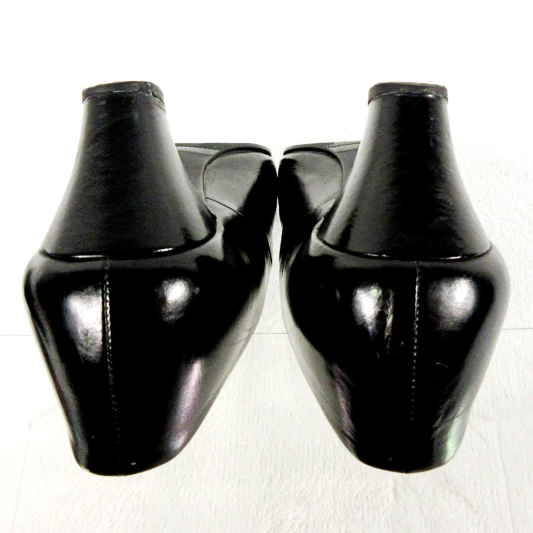 ✨美品✨MIHAMA ミハマ レザーパンプス 23cm 黒 冠婚葬祭