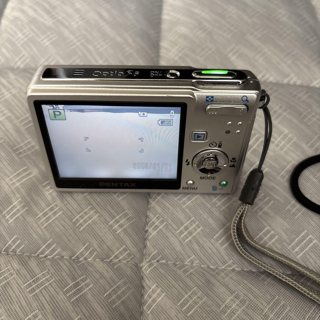 【動作確認済】PENTAX ペンタックス Optio S6 レトロコンデジ