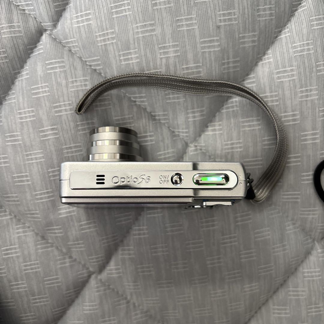 【動作確認済】PENTAX ペンタックス Optio S6 レトロコンデジ