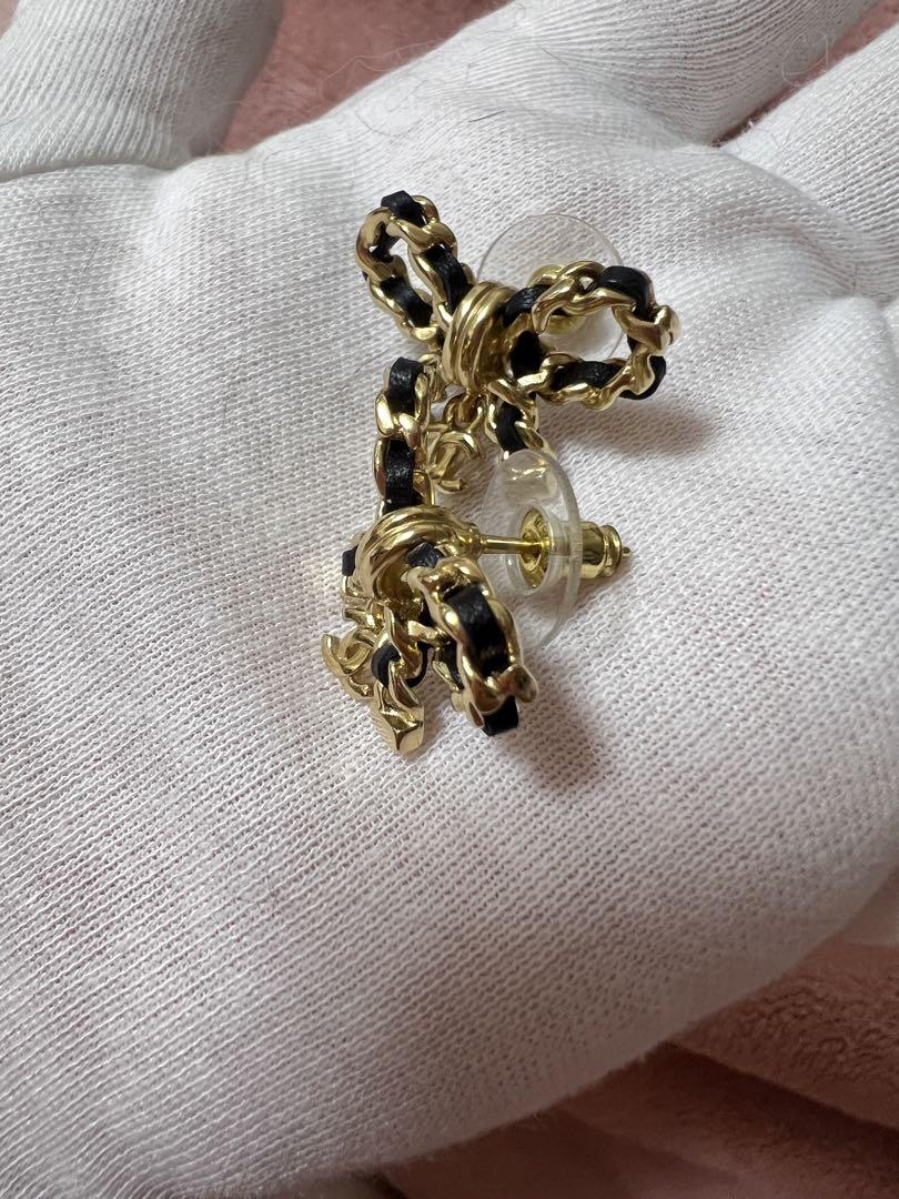 【ほぼ新品】シャネル　CHANEL 22A リボン　ピアス
