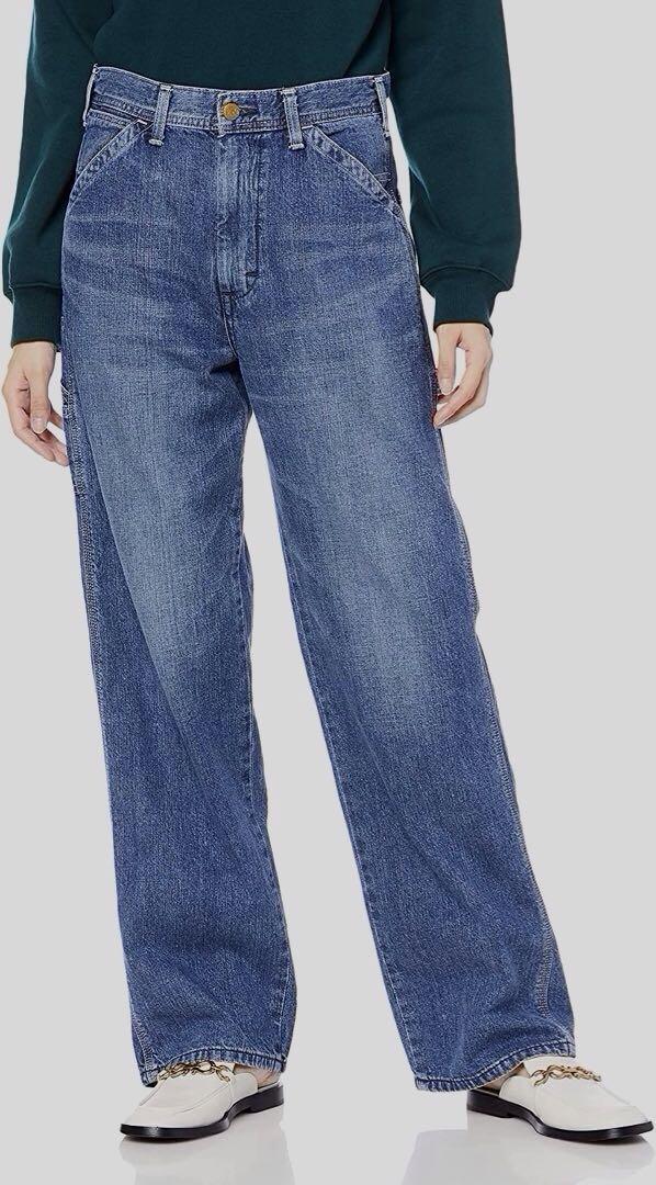 新品 Lee ペインターパンツ デニムパンツ ミッドブルー XS