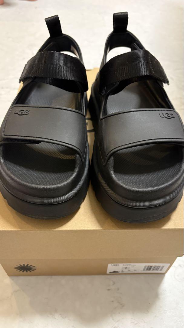 【美品】UGG ゴールデングロウ　24㎝　ブラック　GOLDENGLOW アグ