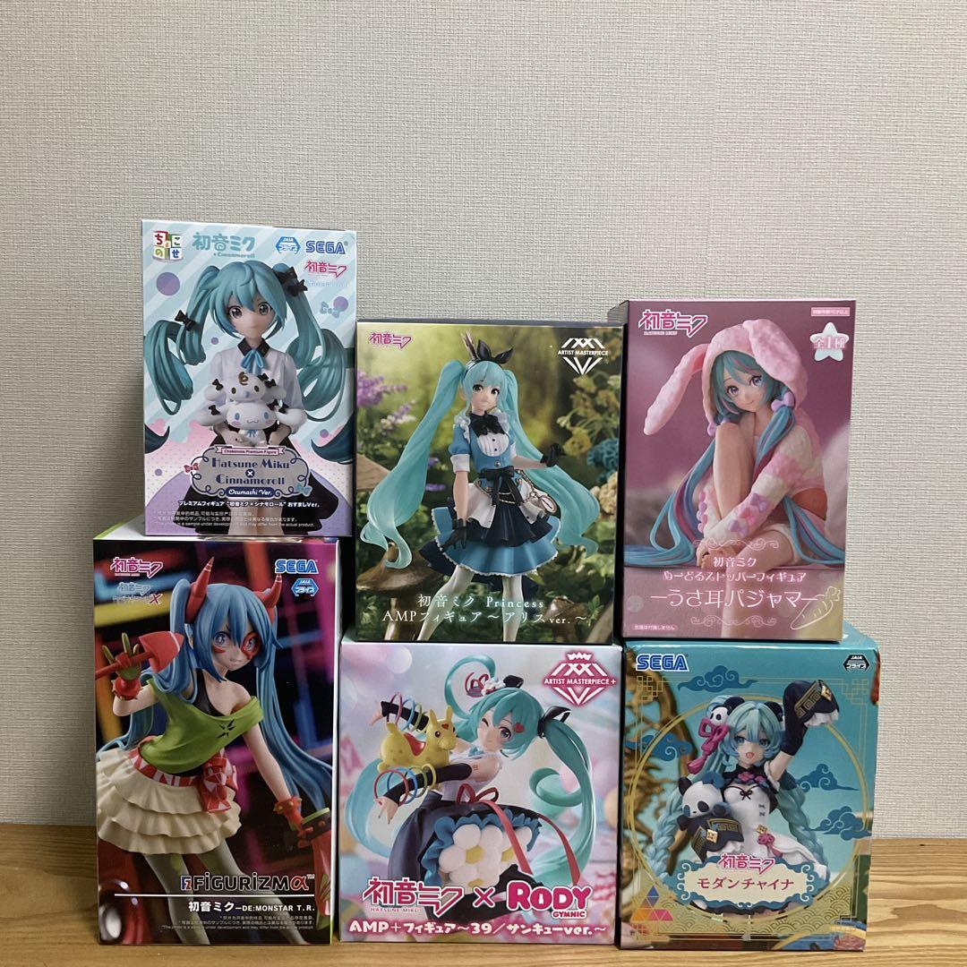 初音ミク フィギュア　まとめ売り　6体セット