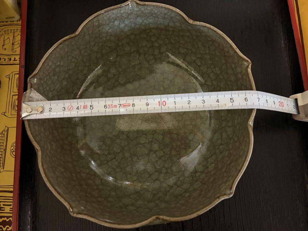 清水焼、ききょう鉢