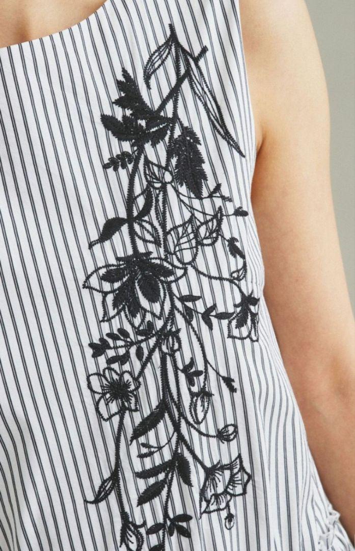 Christian Dior 20AW 襟付きノースリーブチェックワンピース