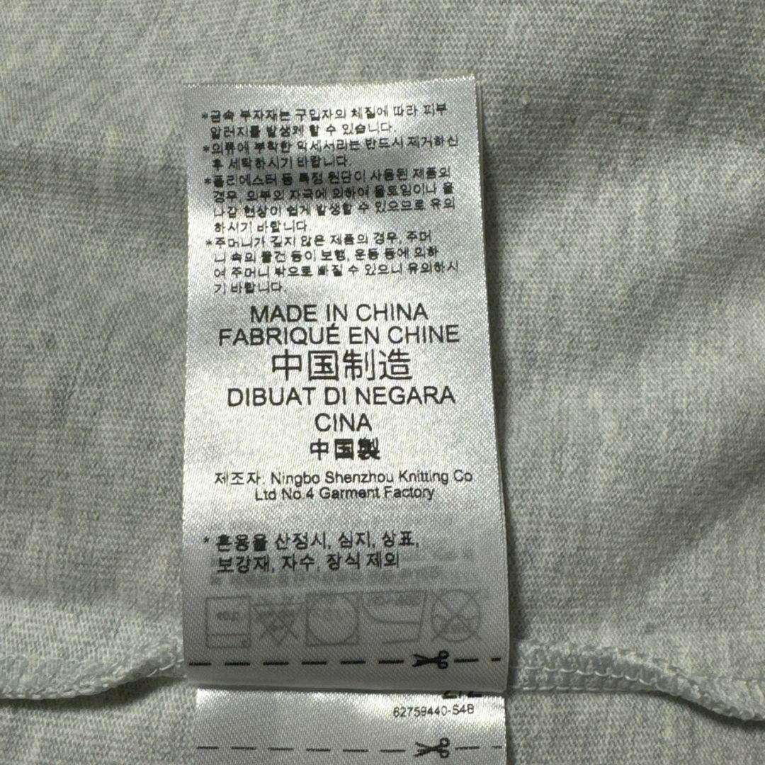 14【新品タグ付き】ボット×リーボック♤半袖Tシャツ　ビッグロゴ　グレー　2XL