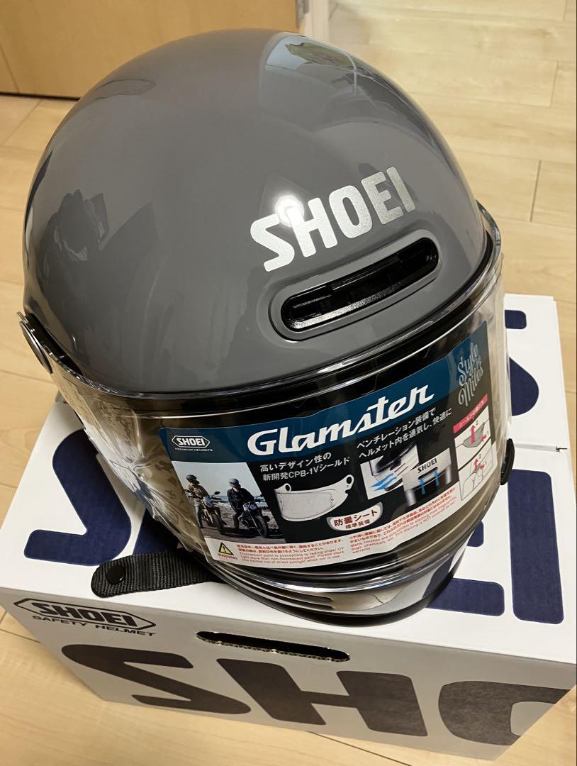 SHOEI ショウエイ　グラムスター　バサルトグレー　L ガラスコーティング済み