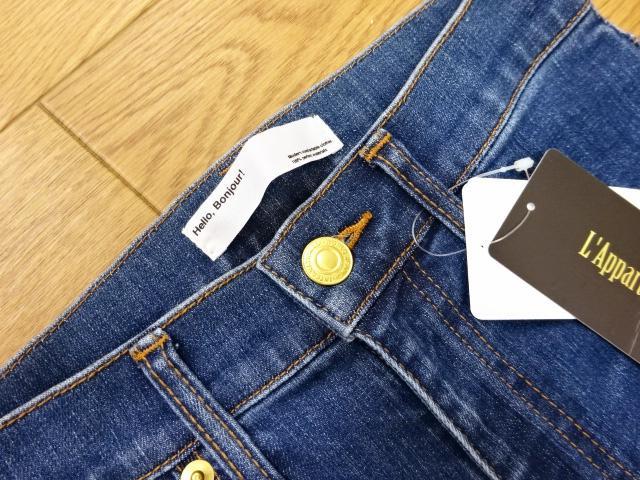 新品】L'Appartement INDIGO SKINNY DENIM25 - メルカリ