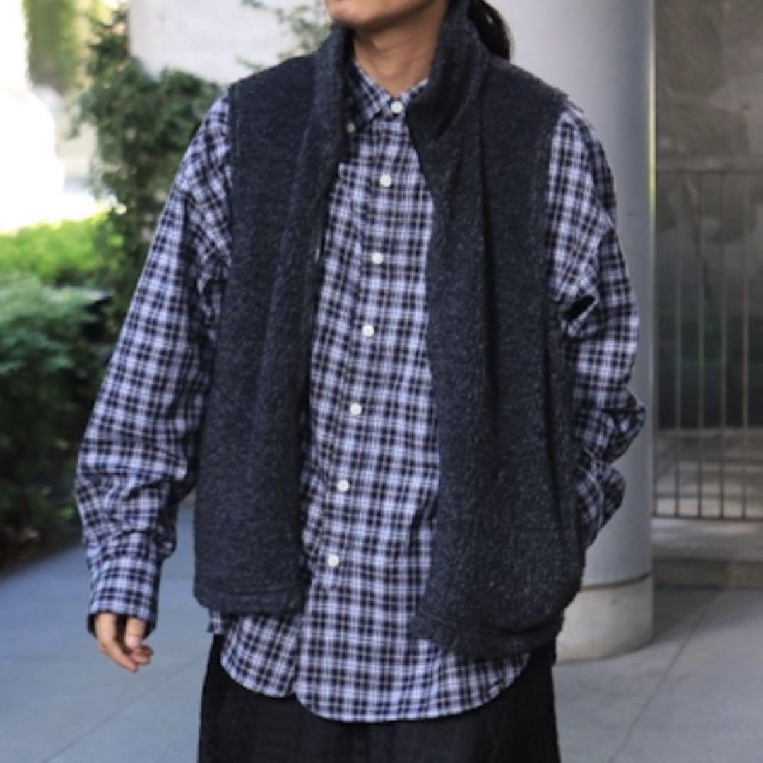 トップス ENGINEERED GARMENTS high mock knit vest