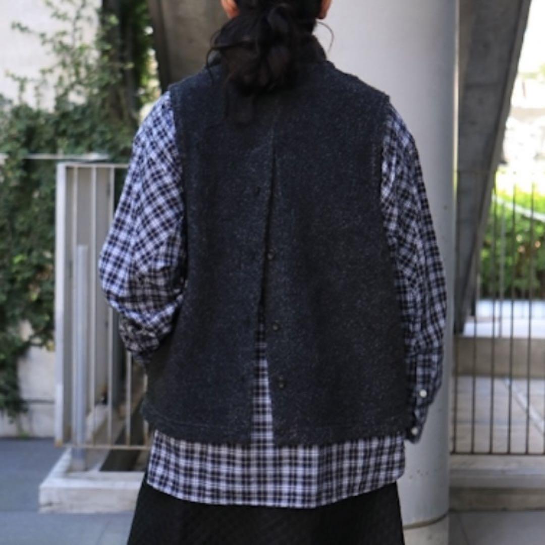 トップス ENGINEERED GARMENTS high mock knit vest