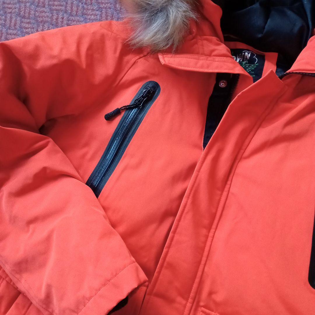 ☆Schott・オレンジ　ダウンジャケット☆ショット ショット Schott QUILTED DOWN JACKET/キルティング ダウン