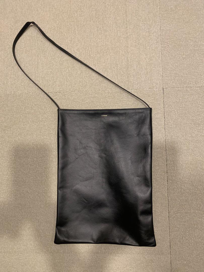 チエコプラス サブバッグ レザー ブラック 美品 （専用です
