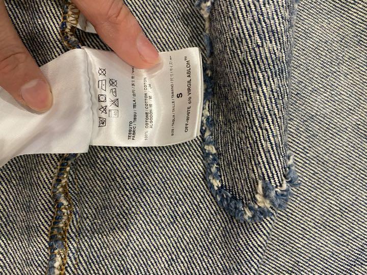 off-white 16aw デニムジャケット - メルカリ ネット通販 L ブリーチデニムジャケット 自由の女神 ☆新品☆OFF-WHITE Gジャン/デニムジャケット